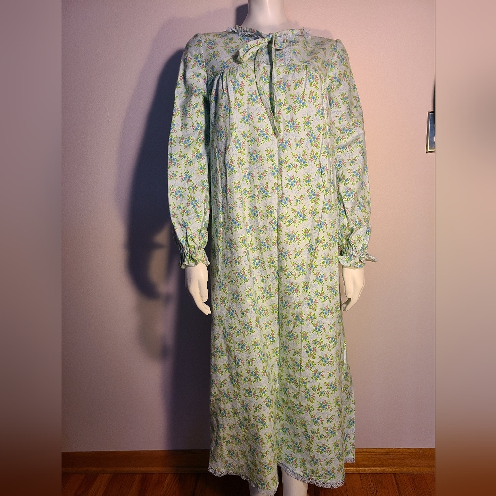 Vintage flannel nightgown